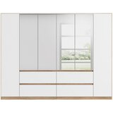 Modern Living Omara S Klasičnimi Vrati Mainz, Bela, Barva Hrasta | Shoptok.si