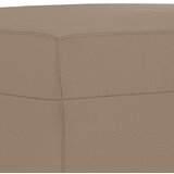  3-dijelni set sofa s jastucima boja cappuccina od umjetne kože | shoptok.hr