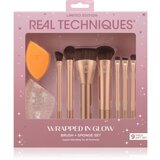 Real Techniques Wrapped In Glow Brush + Sponge Set set kistova Cijene