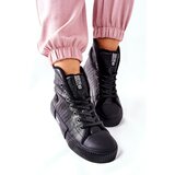 Kesi Women's Warm-up Sneakers BIG STAR II274155 Black Cene