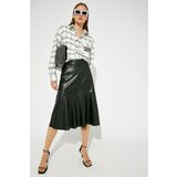 Koton Women Ecru Skirtly Yours Styled by Melis Agazat Provjerena prevelika majica s vezom crna | siva cene