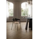 MOME Crne/bež podstavljene blagovaonske stolice u setu s naslonima za ruke 2 kom Cora – | shoptok.hr