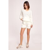 BeWear Ženske kratke hlače BK065 bijele Cene