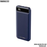 Power Bank REMAX Bole Series RPP-520 PD20W+QC22.5W Fast Charging 10000mAh plavi | ePonuda.com