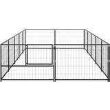  Kavez za pse crni 10 m² čelični | shoptok.hr