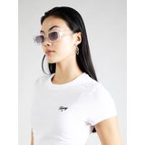 Tommy Jeans Majica nočno modra / rdeča / bela | Shoptok.si