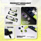 Fantech Tastatura Mehanicka Gaming MK878S RGB Atom 104S Mori bela (Rosie switch) | Eponuda.com