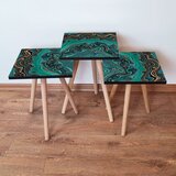 Hanah home set klub stočića 3Shp110, 3 komada, Šarena Cene
