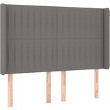  Krevet box spring s madracem LED tamnosivi 140x190 cm tkanina | shoptok.hr