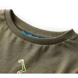  Dječja majica dugih rukava kaki 116 | shoptok.hr