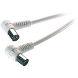 Vivanco Kutni antenski kabel bijeli 1,5m | shoptok.hr