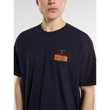 Dickies Majica 'Apison' mornarska / oranžna | Shoptok.si