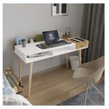 Hanah home radni sto flex white oak cene