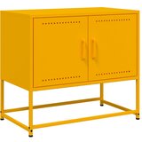vidaXL TV omarica gorčično rumena 68,5x39x60,5 cm jeklo, (21242107) Cene