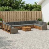  Setovi sofa 11 kom. Čvrsto drvo akacije | shoptok.hr