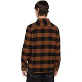 Dickies Srajca 'SACRAMENTO' kostanj rjava / črna | Shoptok.si
