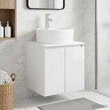  Umivaonik s policom Bijela visokog sjaja 49,5 x 44,5 x 65 cm | shoptok.hr