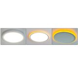 Ferotehna plafonjera led 20 W+4 w 1700 lm 3000/4000/6000 k 33 cm IP40 bijela tara | shoptok.hr