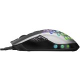  Miš gaming RAMPAGE SMX-R66 ROCKET Ultra Light silver, RGB LED, 12000dpi | Eponuda.ba