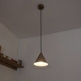  visilica na lanku ETNA II 1xE27/15W/230V, prečnik 18,5 cm, bež | Eponuda.com