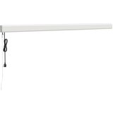 Tenda na uvlačenje žuto-bijela 4 x 3 m od tkanine i aluminija | shoptok.hr