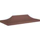 vidaXL streha za vrtni šotor 6x3 m rjava 270 g/m², (20692667) | Shoptok.si