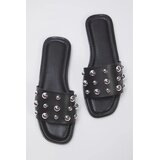 Trendyol Shoes ženske papuče Takss25Te00013, crne Cene
