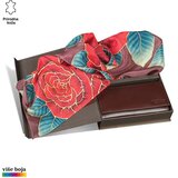 PRINC LEATHER Ženski poklon set ešarpa i novčanik, Braon | Eponuda.com