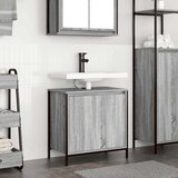 Ormarić za umivaonik u kupaonici sivi Sonoma 60x34,5x60 cm | shoptok.hr