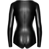 Noir bodi dugih rukava od sjajnog materijala (crni) | shoptok.hr