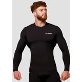 GymBeam kompresivna majica dugih rukava Mid black