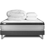 VITALIT Celoten paket za posteljo - Vzmetnica 180x200 cm + vzmetnica z letvami (v kompletu) + 2 vzglavnika + odeja - Vital Ergo, (21614373) | Shoptok.si