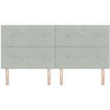  Naslon za glavo Svetlo siva Tkanina 200 cm dolžine Minimalističen, (22053963) | Shoptok.si