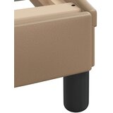  Krevet s madracem Dover cappuccino boje 80 x 200 cm od umjetne kože | shoptok.hr