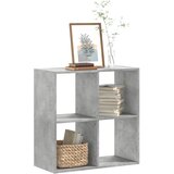  Regal za knjige boja betona 68,5x32x68,5 cm konstruirano drvo | shoptok.hr