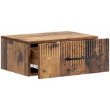  Noćni ormarić za montažu na zid Staro drvo 49 x 34,5 x 20 cm | shoptok.hr