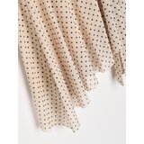 Sinsay Komplet s halter topom i midi suknjom na točkice | shoptok.hr