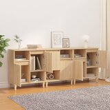  Komoda 3 kom boja hrasta sonome 60x35x70 cm konstruirano drvo | Eponuda.com