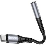 hoco. LS33 AUX priključak 3,5 mm na USB C adapter sivi | shoptok.hr