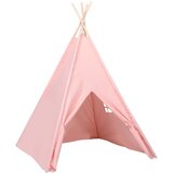  Dječji šator tipi od breskvine kore ružičasti 120x120x150 cm | shoptok.hr