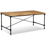  Blagovaonski Stol Masivno Drvo Manga 180 cm | shoptok.hr