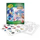 Sonic, jež - bojanka s naljepnicama