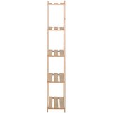  Stalak za pohranu s 5 razina 80x28,5x170 cm od masivne borovine | shoptok.hr