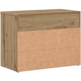  Klupa za cipele obrtnički hrast 60x30x45 cm izrađeno drvo | shoptok.hr