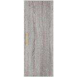 vidaXL Visoka komoda siva sonome 34 5x34x180 cm od konstruiranog drva | shoptok.hr
