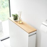YAMAZAKI Bela kovinska kopalniška polica 14x55 cm Tower – | Shoptok.si