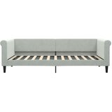  Dnevni krevet na razvlačenje svjetlosivi 90 x 200 cm baršunasti | shoptok.hr