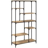  Knjižna polica Umetni hrast 99 x 35,5 x 176 cm Konstruiran les, (5000201004) | Shoptok.si