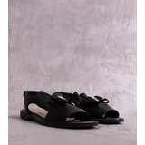 D/CEO Black sandals on a block heel Millo | Shoptok.si