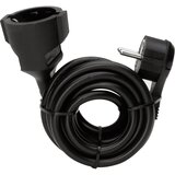 KOPP Električni podaljševalni kabel (ravna vtičnica - varnostna sklopka)- črn 2 m 143505080, (20422008) Cene